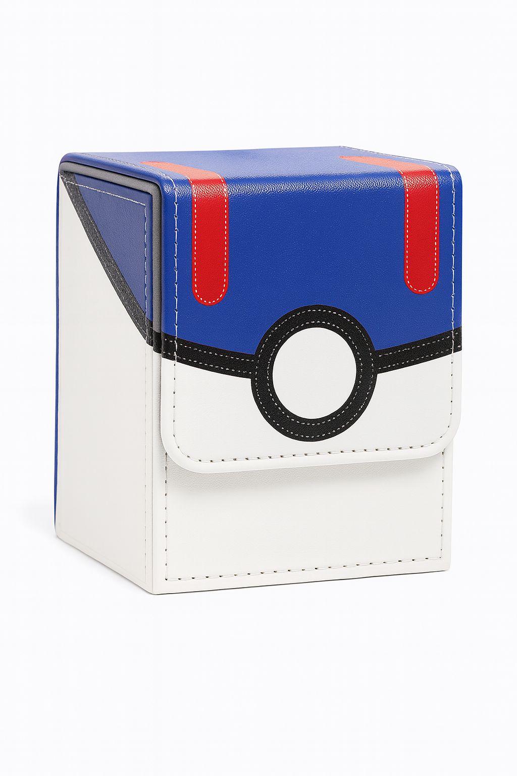 Collectible Card Deck Box – PU Leather – Ball-Inspired Designs – For TCG Cards