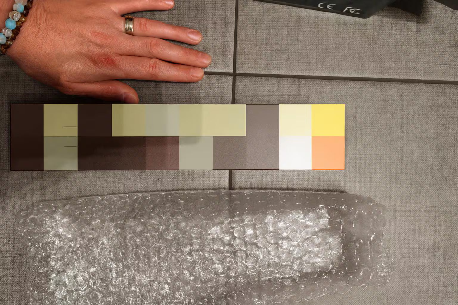 Pixelated Torch LED Night Light: USB Rechargeable Gaming Decor